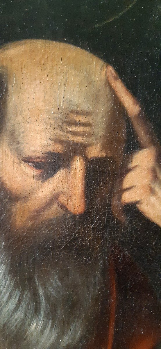 Tableau S.jerome Du XVIIe Siecle-photo-3