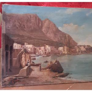 Veduta di Capri del 19esimo secolo