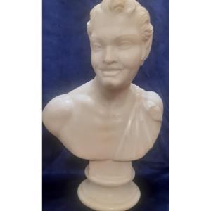 Busto in marmo 19esimo secolo