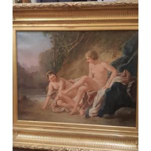 Donne al bagno,XIX secolo.