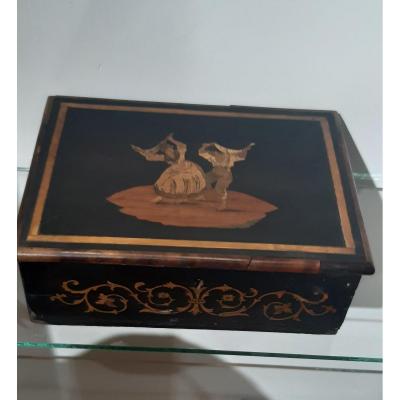 Coffret Marquete' Du 19eme Siecle