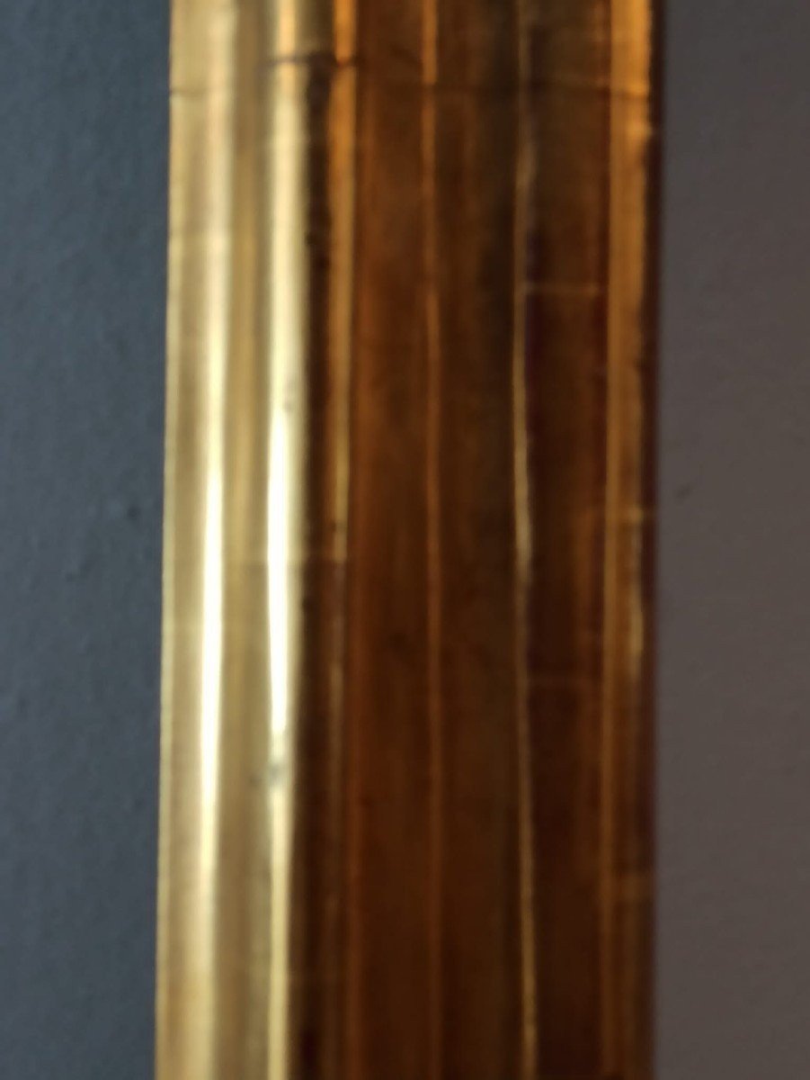 Grande specchiera in legno dorato prima meta' XIX secolo Italia-photo-1