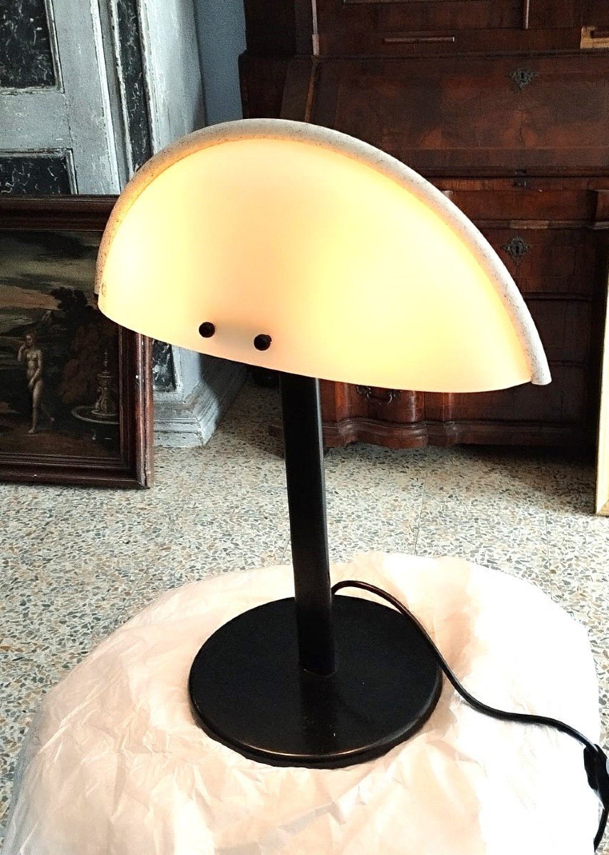 Lampada da tavolo in vetro Venini Murano anni 80-photo-2