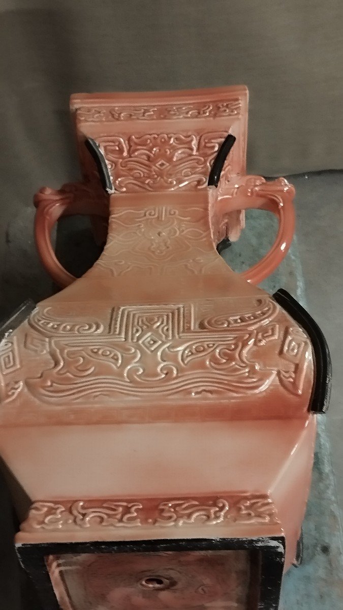 grande base  lampada in ceramica  anni 60  zaccagnini-photo-2