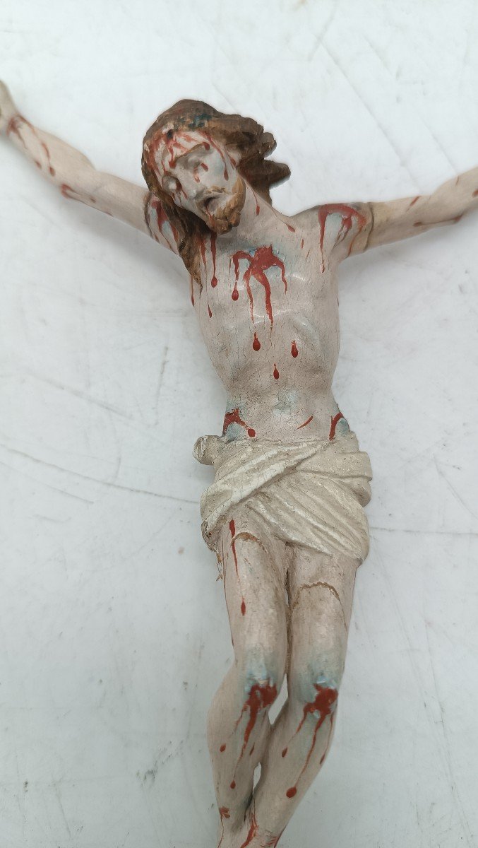 Cristo in legno XVIII secolo Italia-photo-4