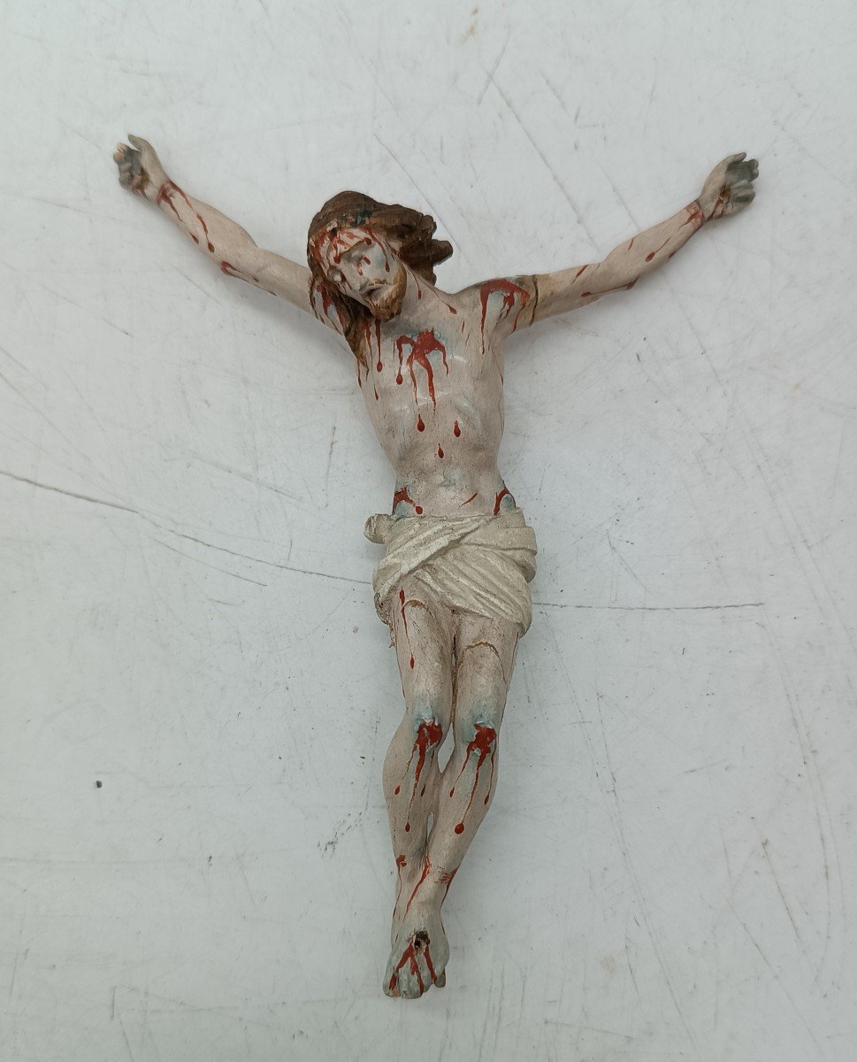 Cristo in legno XVIII secolo Italia