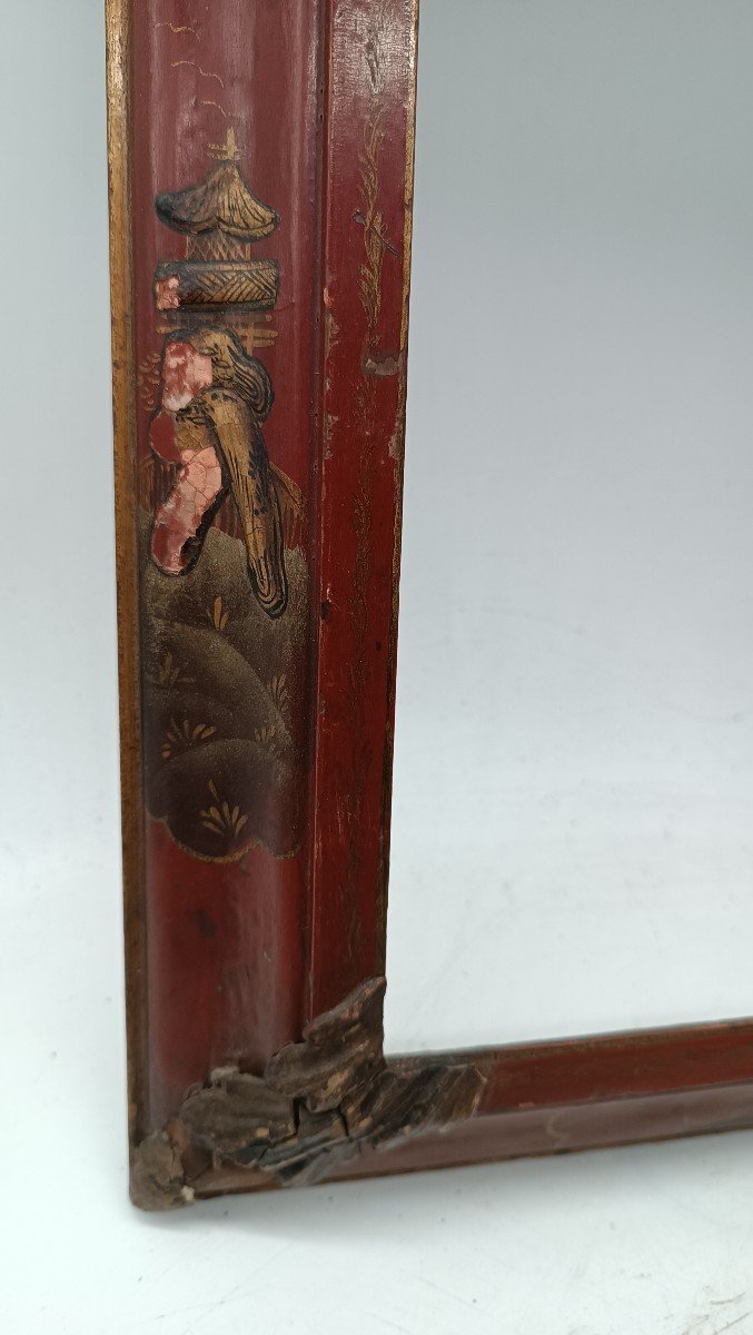 Cornice a cineserie laccata XIX secolo-photo-1
