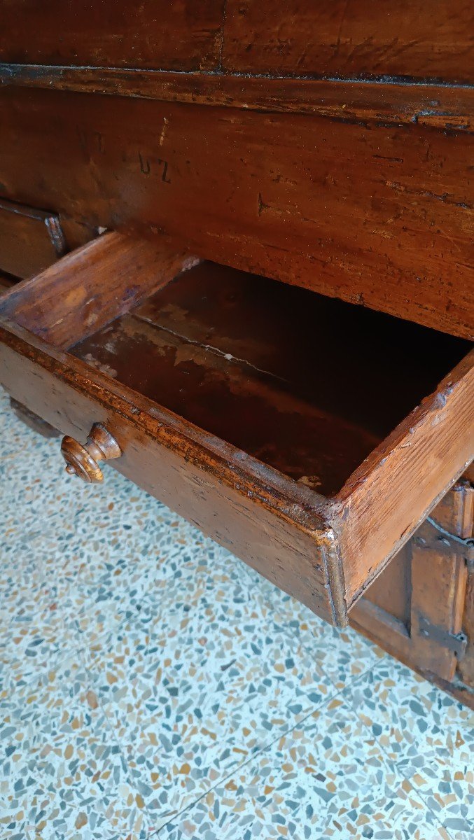 Grande mobile credenza madia prima metà XIX secolo-photo-6