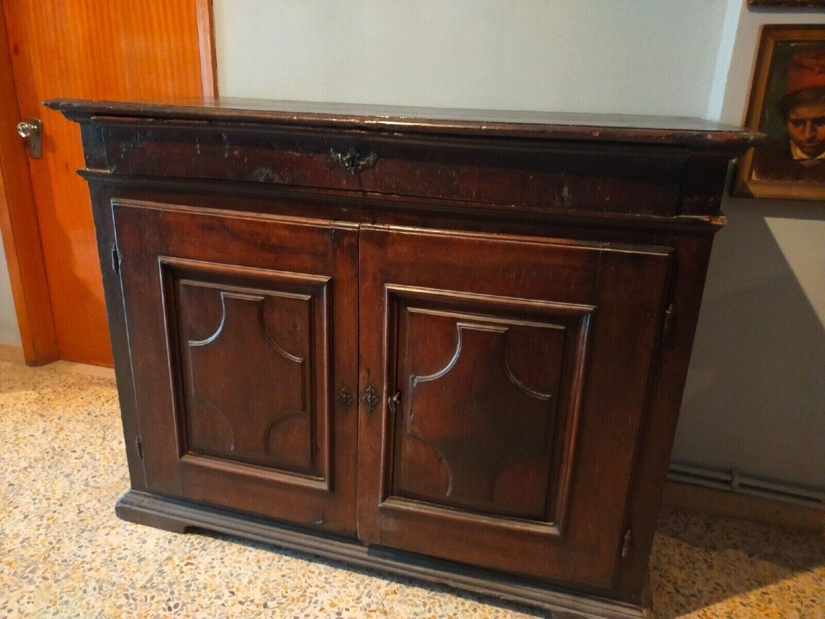 Credenza noce XVII secolo emilia-photo-2