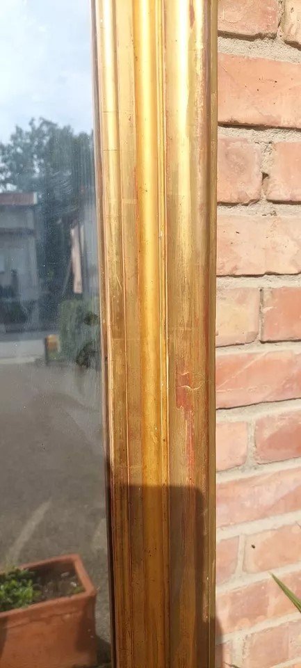 Coppia specchiere legno dorato meta' XIX secolo Luigi filippo-photo-1