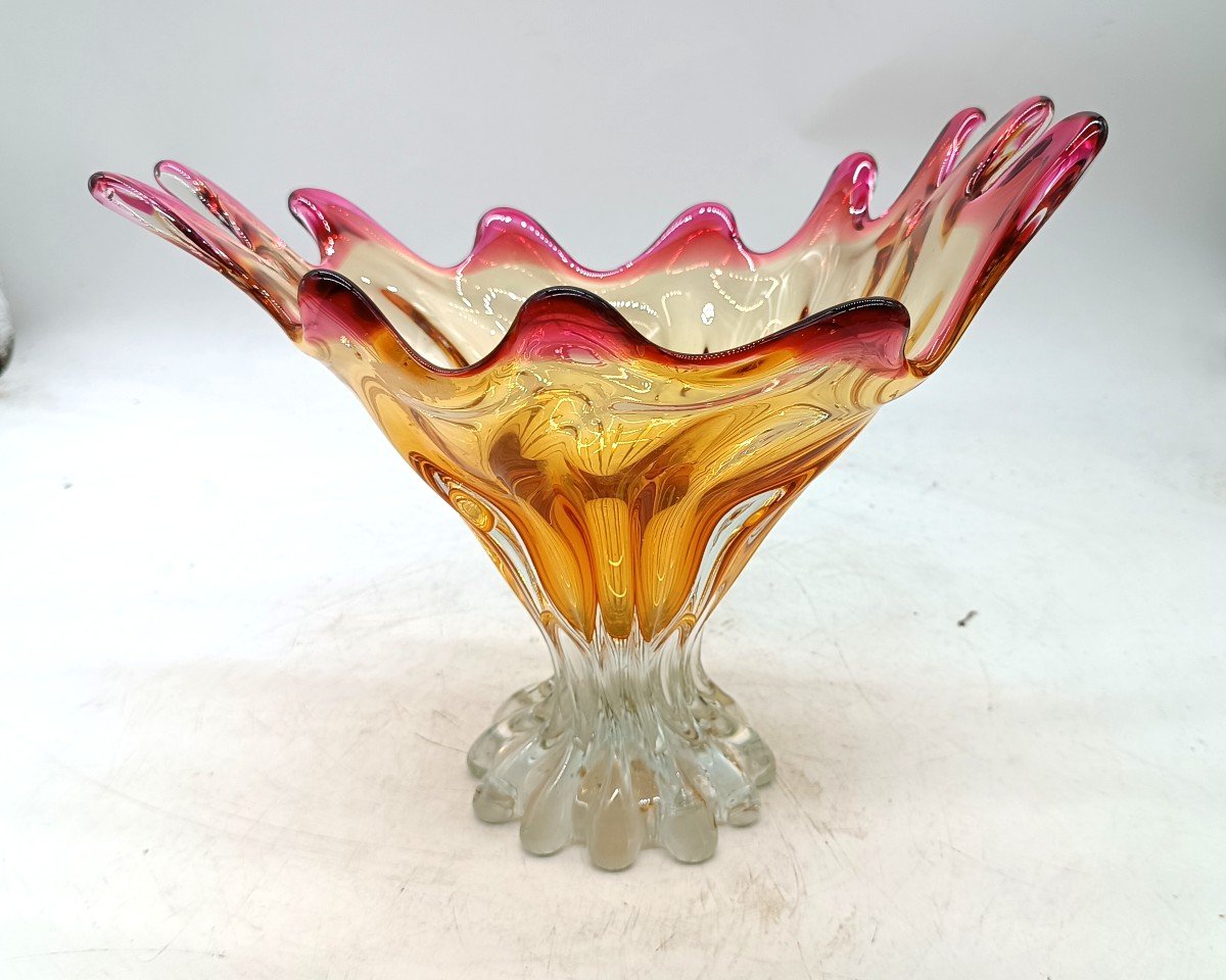  vaso in vetro murano anni 50\60