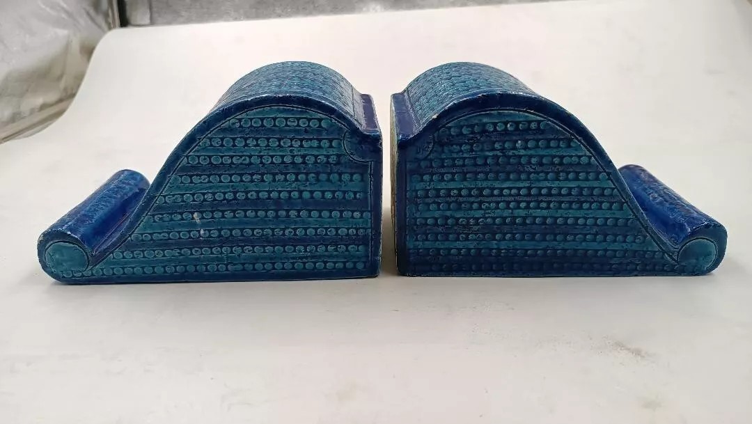 Fermalibri ceramica Bitossi Londi Anni 70