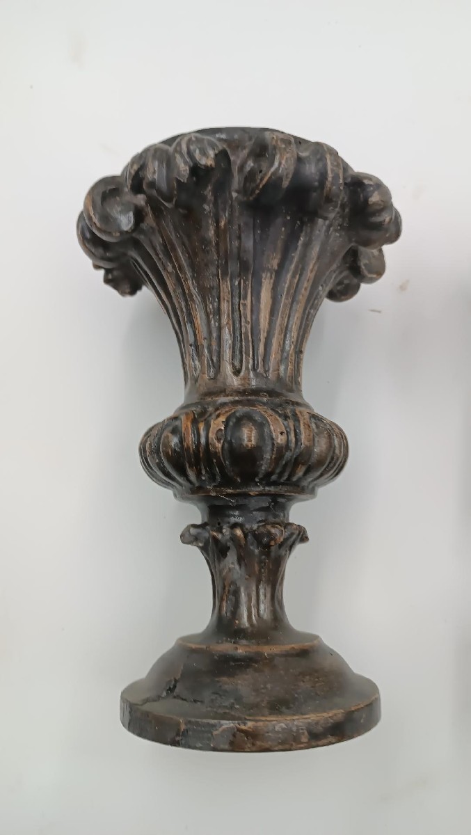 Grande coppia di portapalme ,perettoni , candelieri Luigi XIV primi 700 Toscana-photo-4