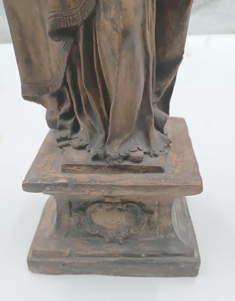 scultura in terracotta XVIII secolo-San Petronio scuola emiliana (ITALIA)-photo-6