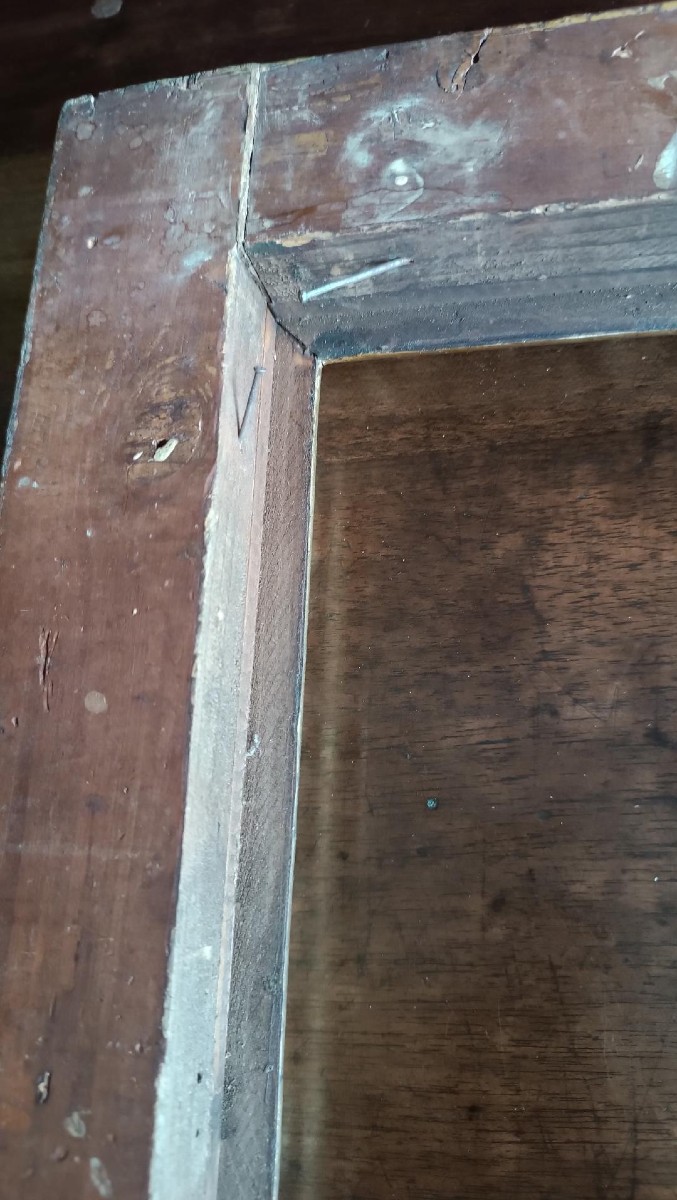 Cornice intagliata in legno dorato --photo-7