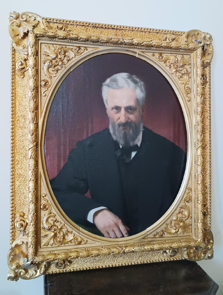 Ritratto di Cesare  Altoviti olio su tela - Antonio Ciseri ( 1821-1893 )-photo-2