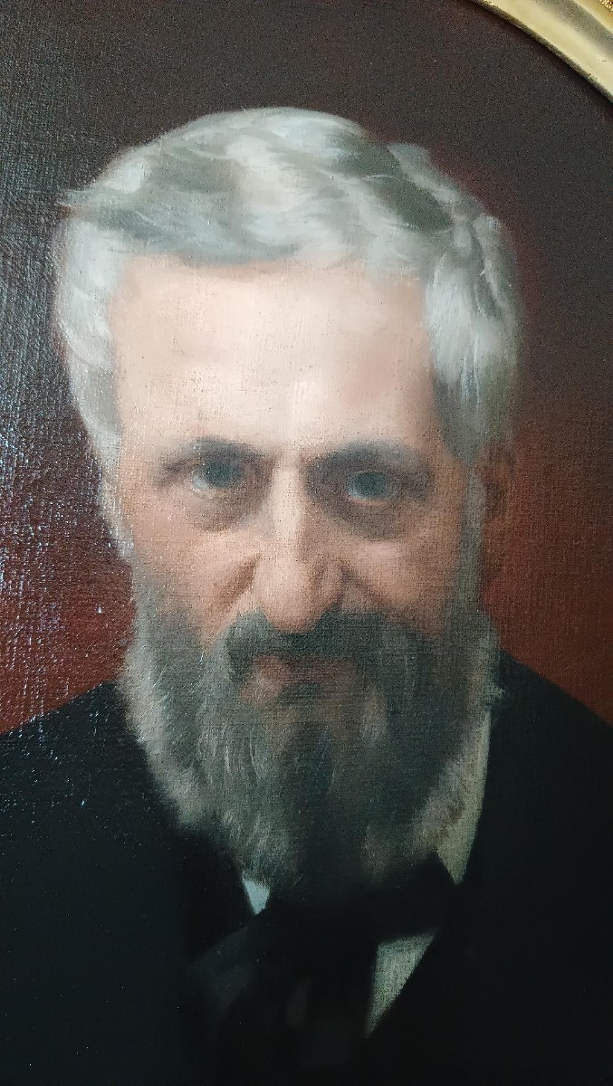Ritratto di Cesare  Altoviti olio su tela - Antonio Ciseri ( 1821-1893 )-photo-2