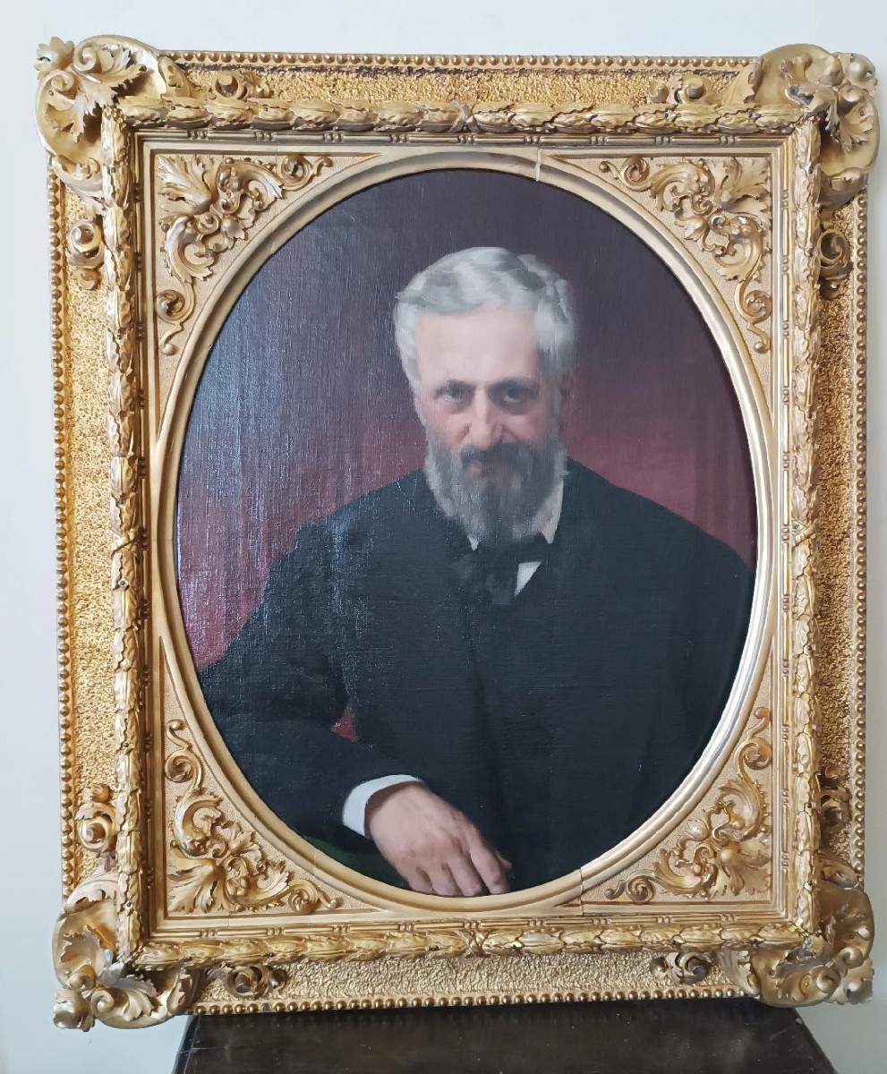 Ritratto di Cesare  Altoviti olio su tela - Antonio Ciseri ( 1821-1893 )-photo-8