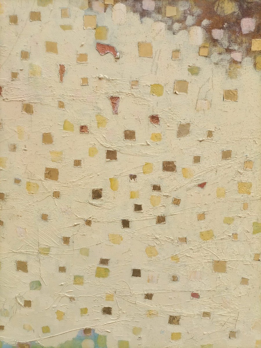 Grande dipinto astratto 200 x 180 cm-photo-1