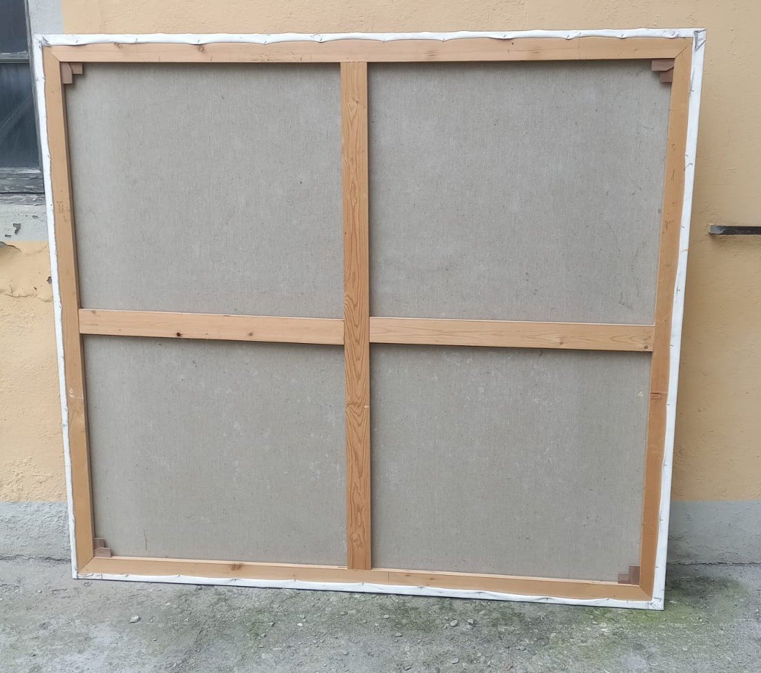 Grande dipinto astratto 200 x 180 cm-photo-3