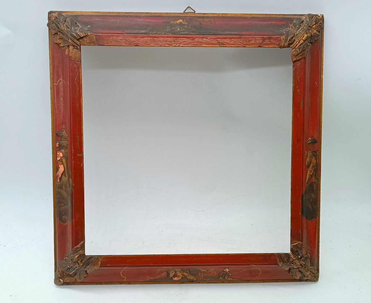 Cornice a cineserie laccata XIX secolo