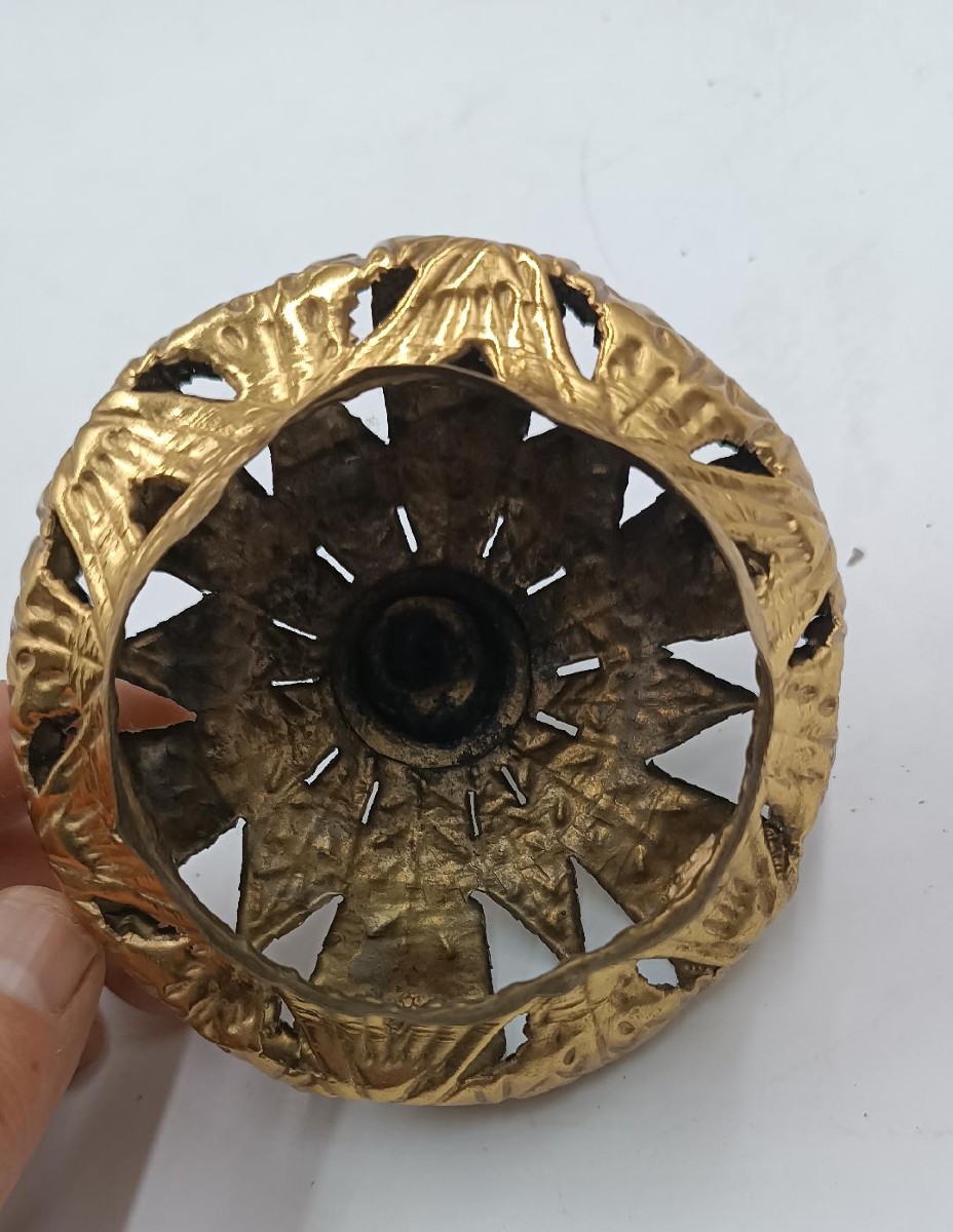 corona d'arte sacra per scultura del XIX secolo-photo-4