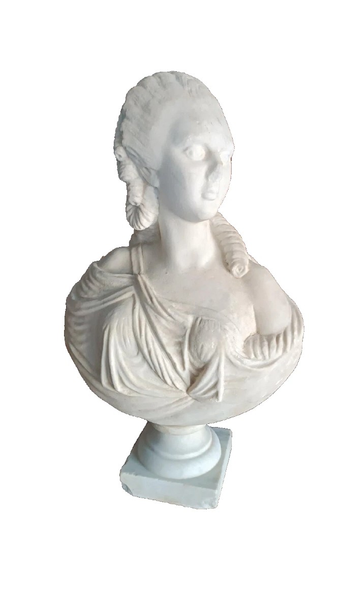 scultura marmo busto Madame du barry XIX secolo scuola italiana