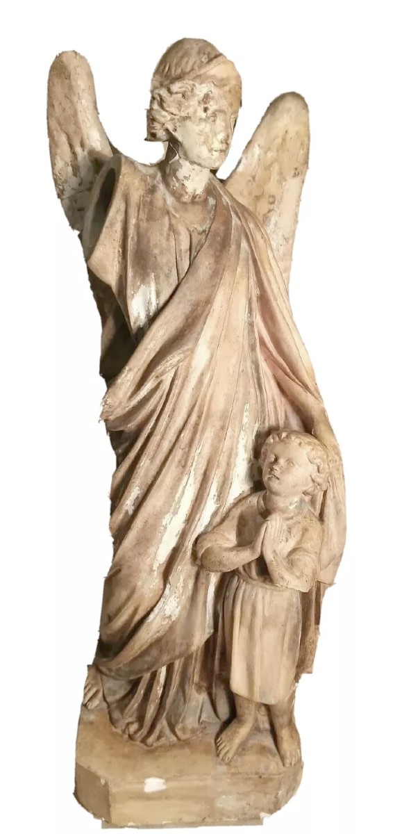 scultura Gesso stucco Antico metà 800