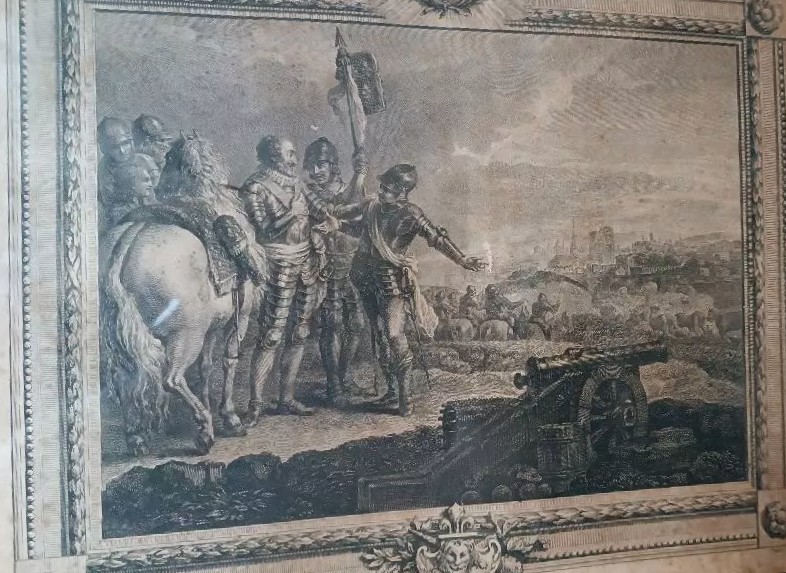 incisione bulino antica Caresme inv. Patas INC. Henry IV-photo-4