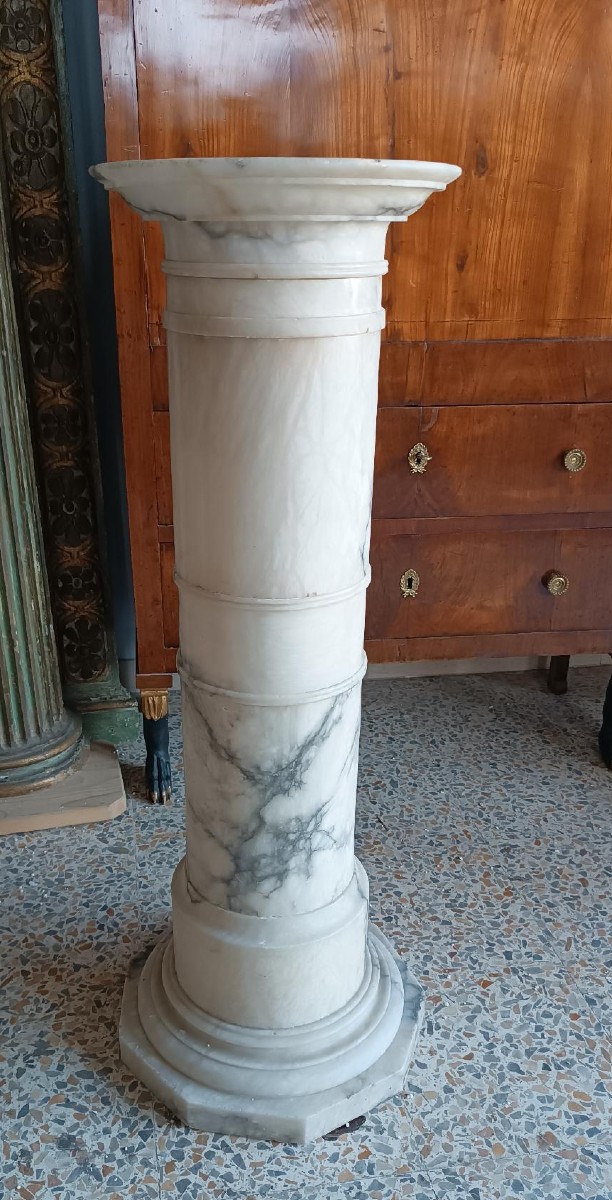 GRANDE COLONNA IN ALABASTRO FINE 800-photo-2