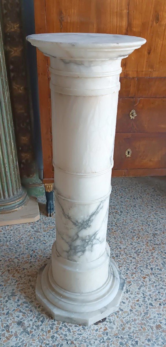 GRANDE COLONNA IN ALABASTRO FINE 800-photo-3