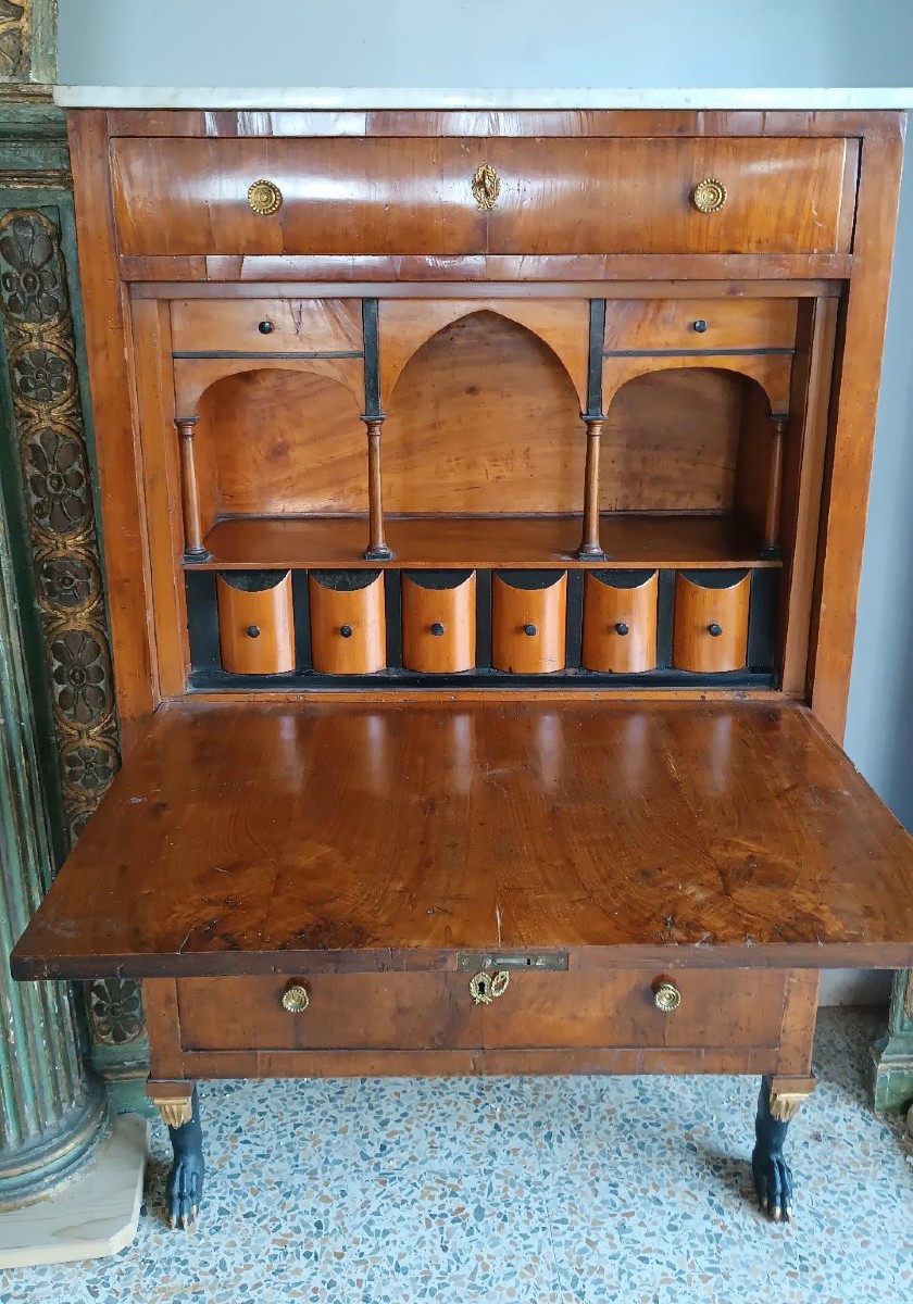 Secretaire impero originale primi 800 - lucca Toscana