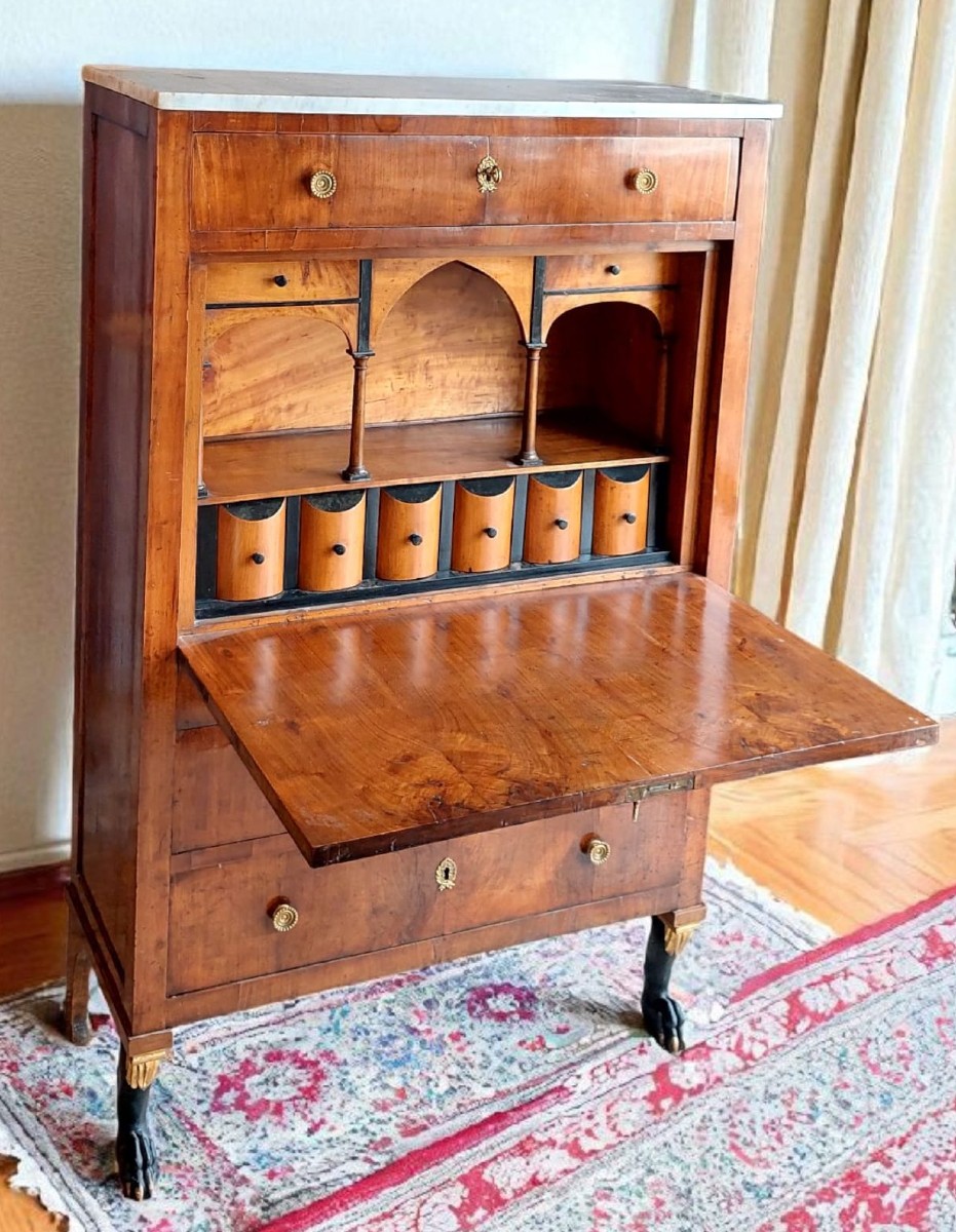 Secretaire impero originale primi 800 - lucca Toscana