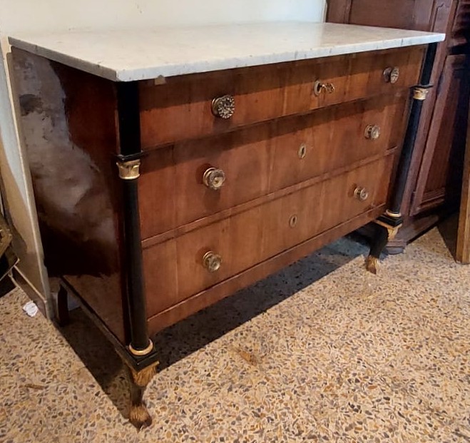 CASSETTONE ANTICO Cassettone impero-primi 800 Italia (LUCCA)-photo-1