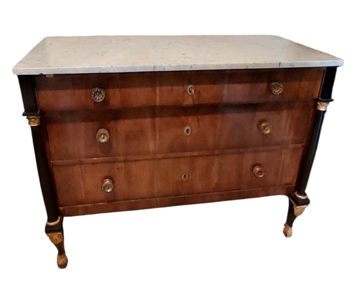 CASSETTONE ANTICO Cassettone impero-primi 800 Italia (LUCCA)