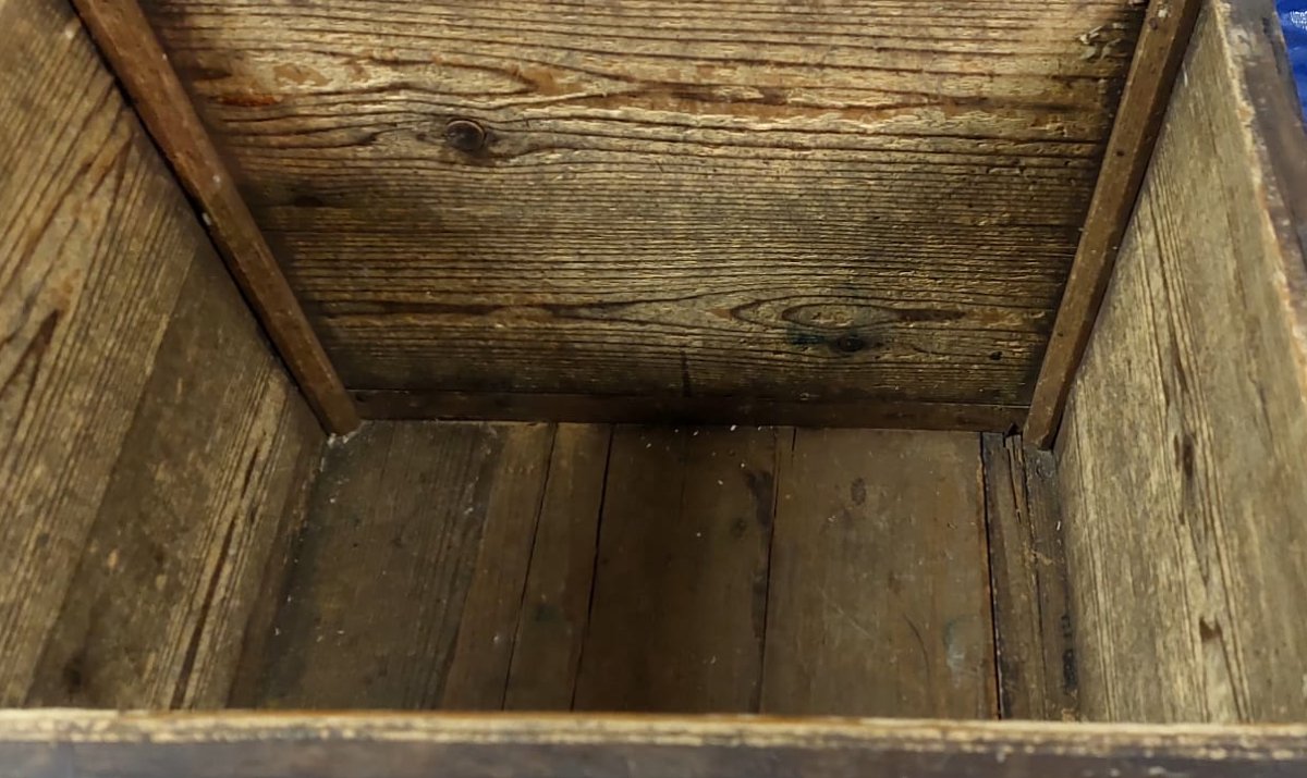 PICCOLA CASSA LEGNO  FINEMENTE INTAGLIATA STILE RINASCIMENTO XIX SECOLO TOSCANA-photo-3
