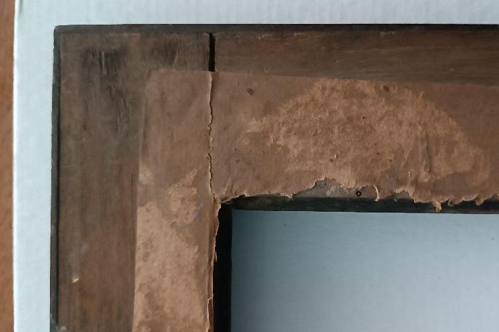 Cornice intarsiata in varie essenze fine 700 -photo-7
