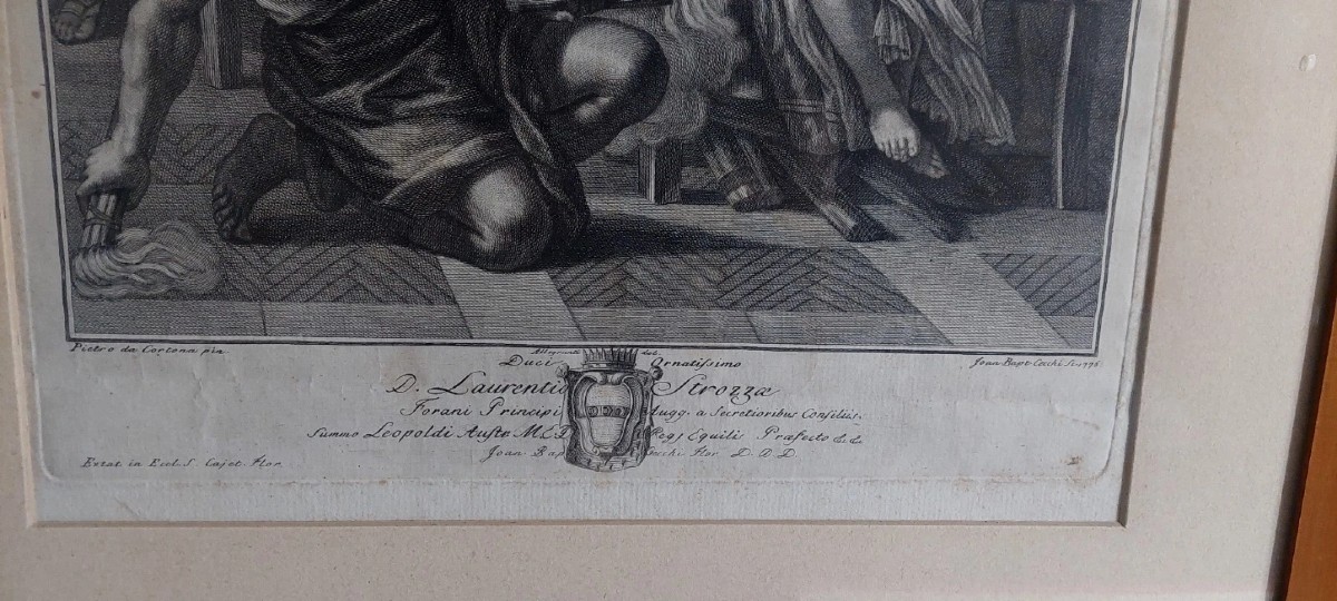 INCISIONE MARTIRIO DI SAN LORENZO CECCHI GIOVANNI BATTISTA 1776-photo-1