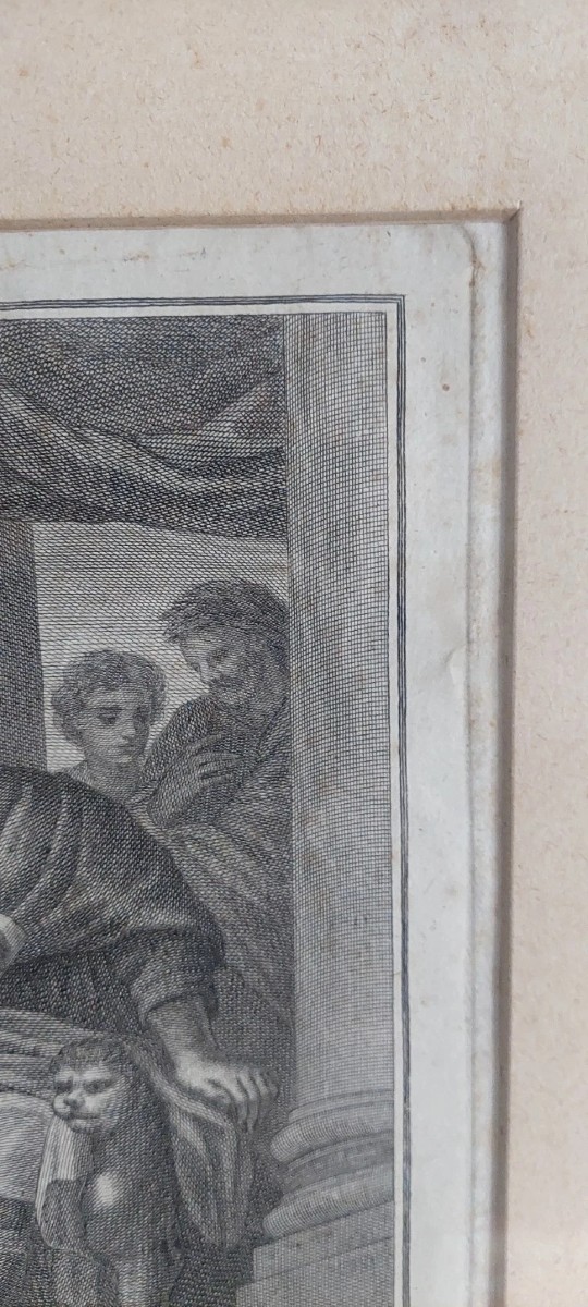 INCISIONE MARTIRIO DI SAN LORENZO CECCHI GIOVANNI BATTISTA 1776-photo-2