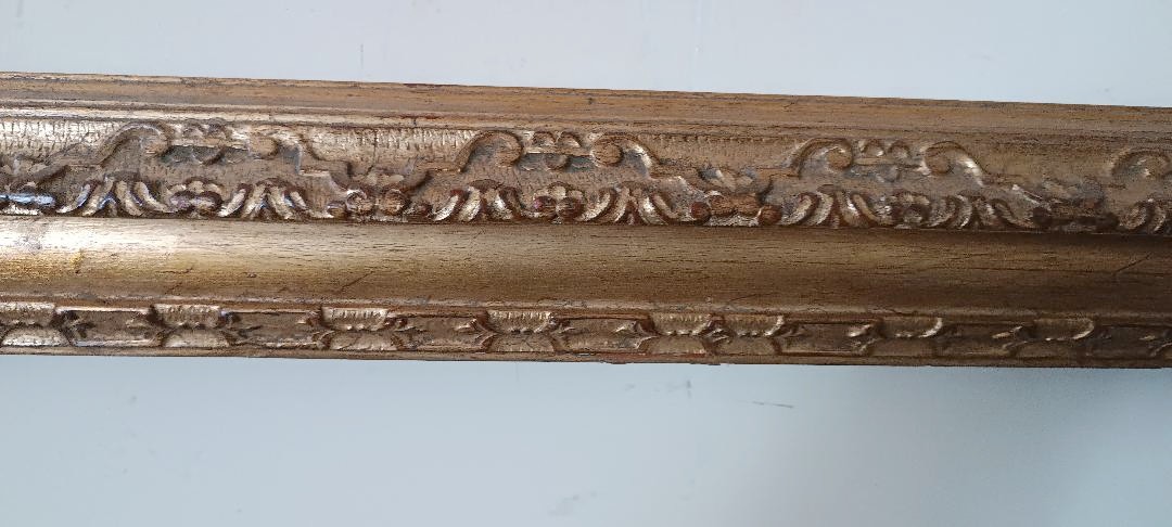 Grande cornice in legno dorato primi 900-photo-1