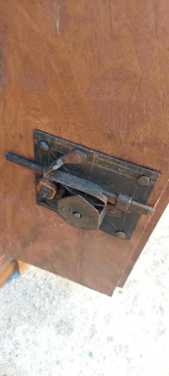 PICCOLISSIMO CREDENZINO ANTICO XVIII SECOLO LEGNO MASSELLO TOSCANA-photo-3