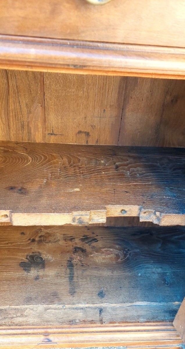 PICCOLISSIMO CREDENZINO ANTICO XVIII SECOLO LEGNO MASSELLO TOSCANA-photo-5