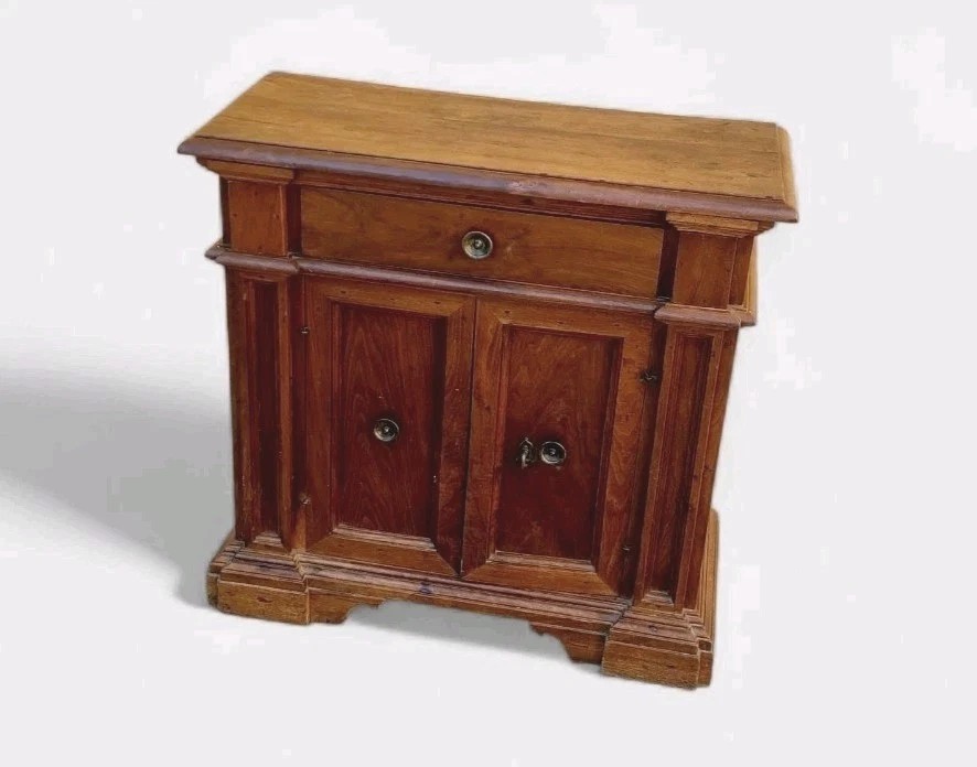PICCOLISSIMO CREDENZINO ANTICO XVIII SECOLO LEGNO MASSELLO TOSCANA