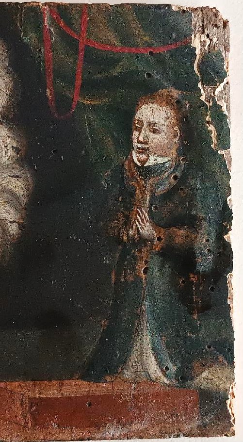 Piccolo dipinto su tavola ,ex voto ,XVIII secolo,scuola italiana0-photo-1