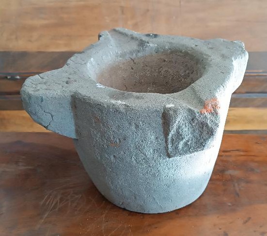 Mortaio in pietra XVII secolo italia-photo-4