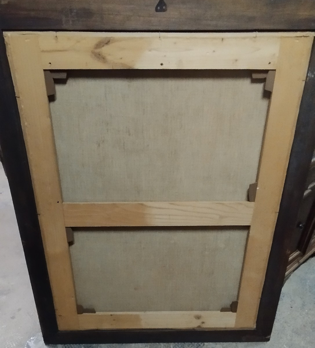 Dipinto olio su tela , ritratto di giovane nobile XVIII secolo-photo-7