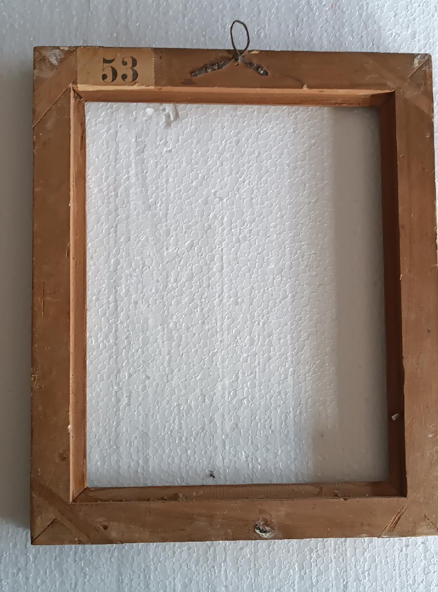 Cornice antica in legno dorato - Luigi XVI -photo-1