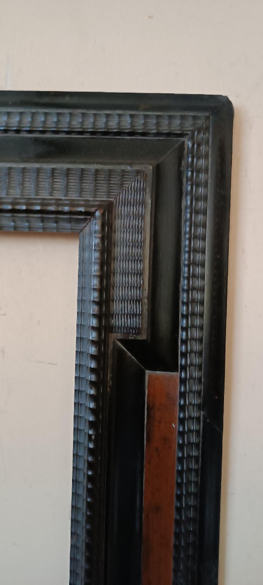 Grande cornice guilloche XIX secolo-photo-4