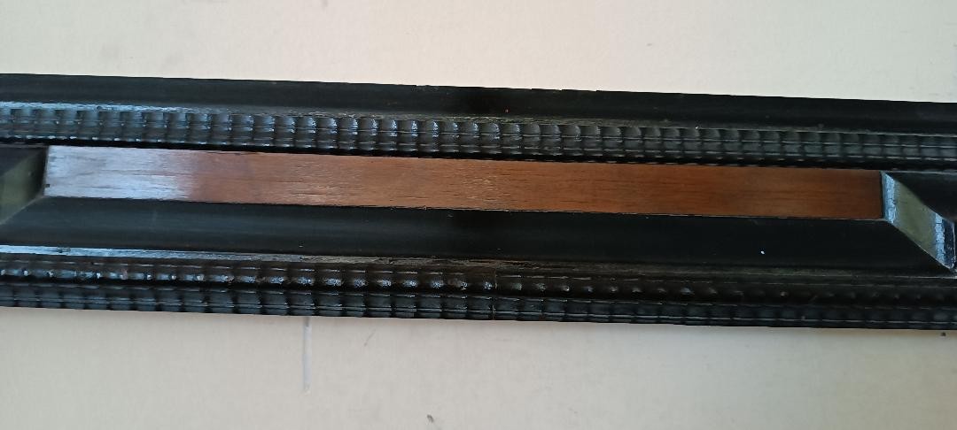Grande cornice guilloche XIX secolo-photo-1