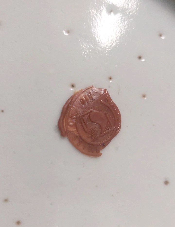 ANTICA GIARA IN PORCELLANA CINA BIANCO-BLU PERIODO QING XIX SECOLO-photo-3